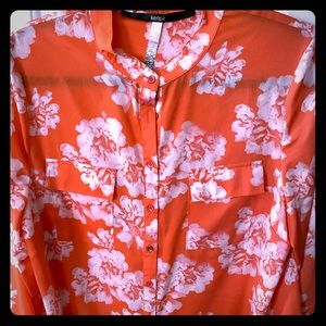 Floral printed blouse